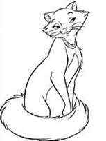 coloriage aristochats duchesse